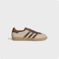 Adidas Gazelle Off-White and Brown Low-Top Sneakers