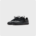 Adidas Samba All-Black Textured Low-Top Sneakers
