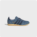 Adidas Japan Blue Denim-Look Low-Top Sneakers