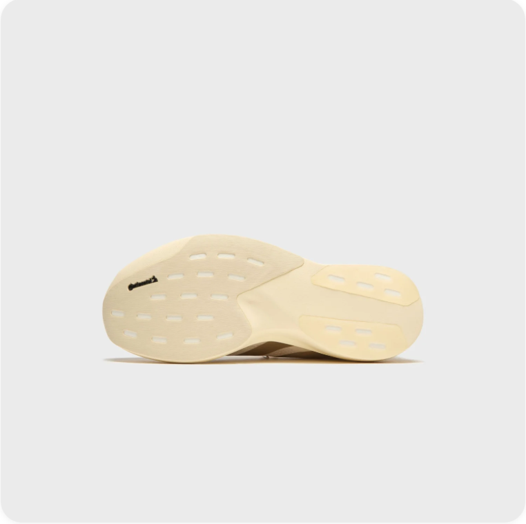 Adidas Cream and Taupe Low-Top Sneakers with Sculpted Soles
